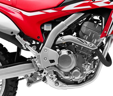 2020-honda-CFR-250-L-double-usage-red-engine