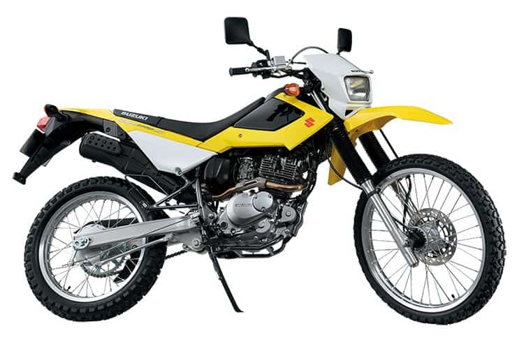 Suzuki-DR200-bike-for-girls-yellow-black-micramoto