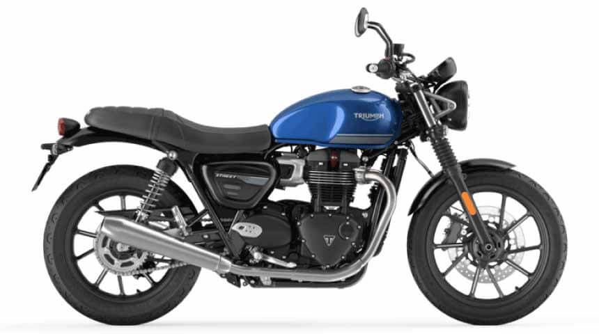  Triumph Street Twin blue