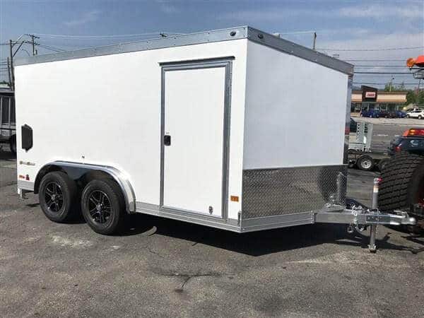 Aluminum-enclosed-motorcycle-trailers