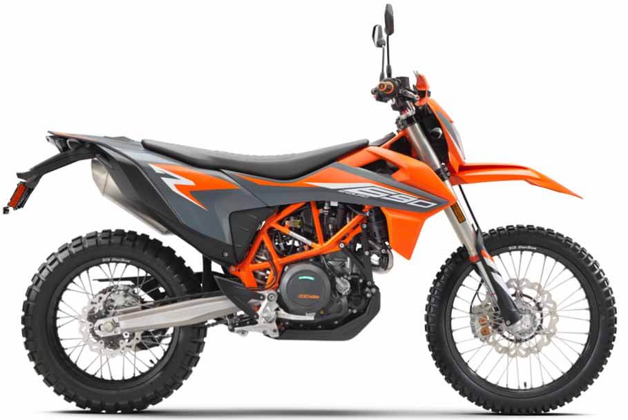 The 2023 KTM 690 Enduro R. Ace of all surfaces.