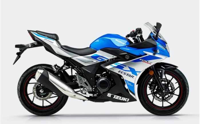 2022 Suzuki GSX-R250 blue