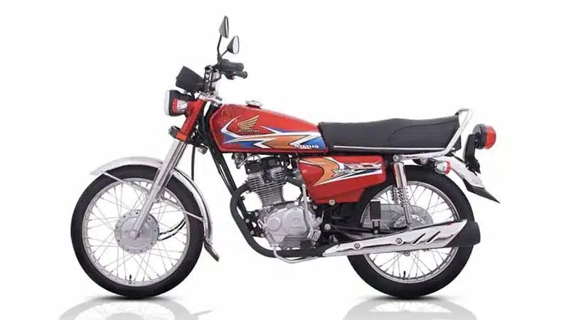 2022 Honda 125 red