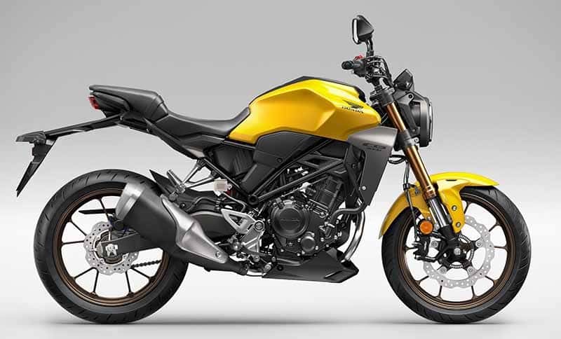 2022 Honda CB300R-yellow