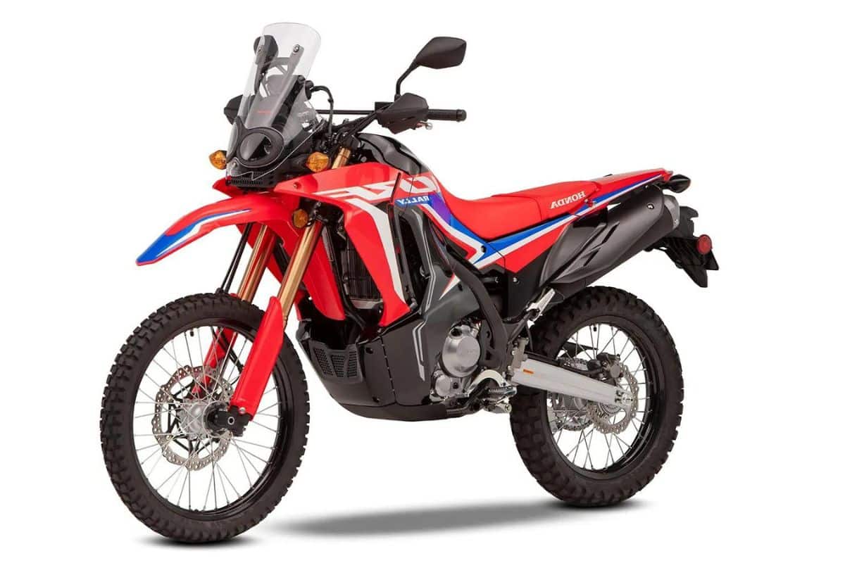 Honda CRF300L Rally as one of the fastest 300cc motorcycles