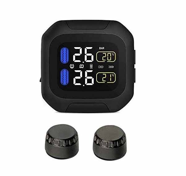 Wireless Tire Pressure Monitoring System for Motorcycles by SYKIK