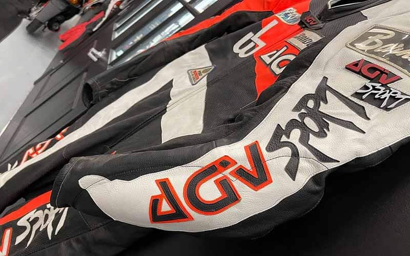 Rick Kirk AGV Sport Leathers