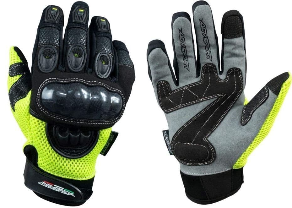 AGVSPORT Mayhem Shock-Absorbing Moto Gloves