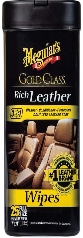 Meguiar's® Gold Class™ Rich Leather Wipes