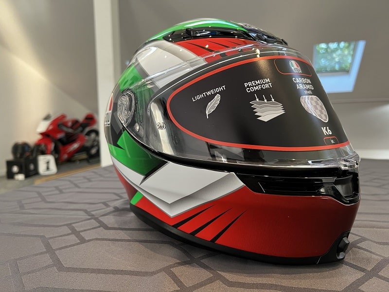 AGV K6 full face helmet