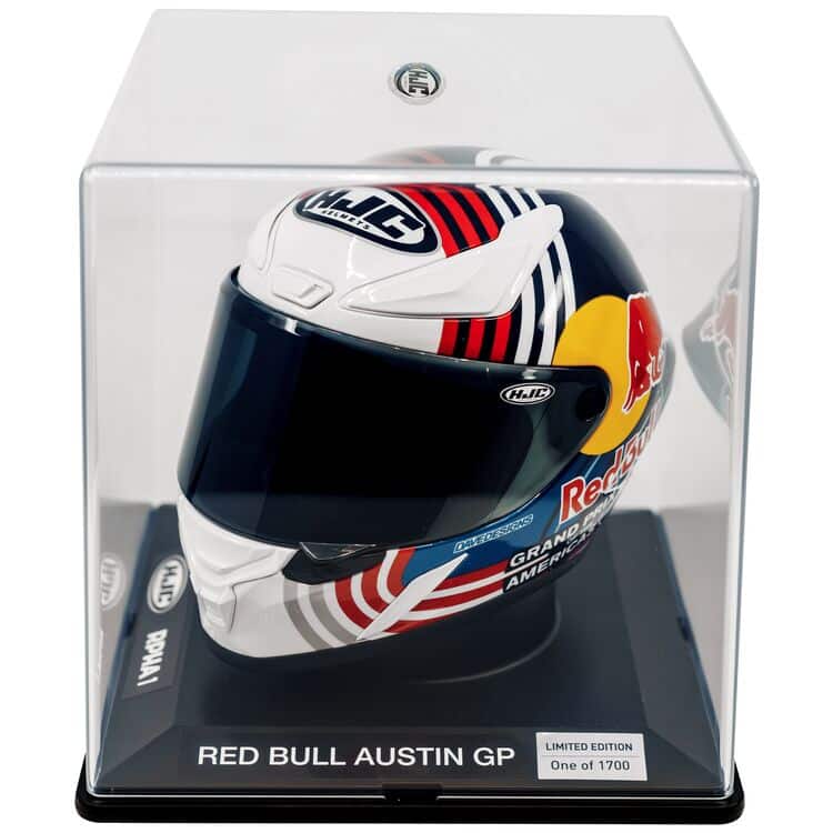 HJC Miniature RPHA 1N Limited Edition Red Bull Replica Helmet