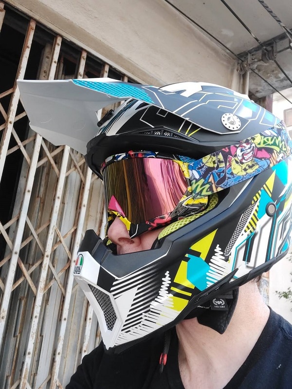 Michael AGV AX 8 Helmet