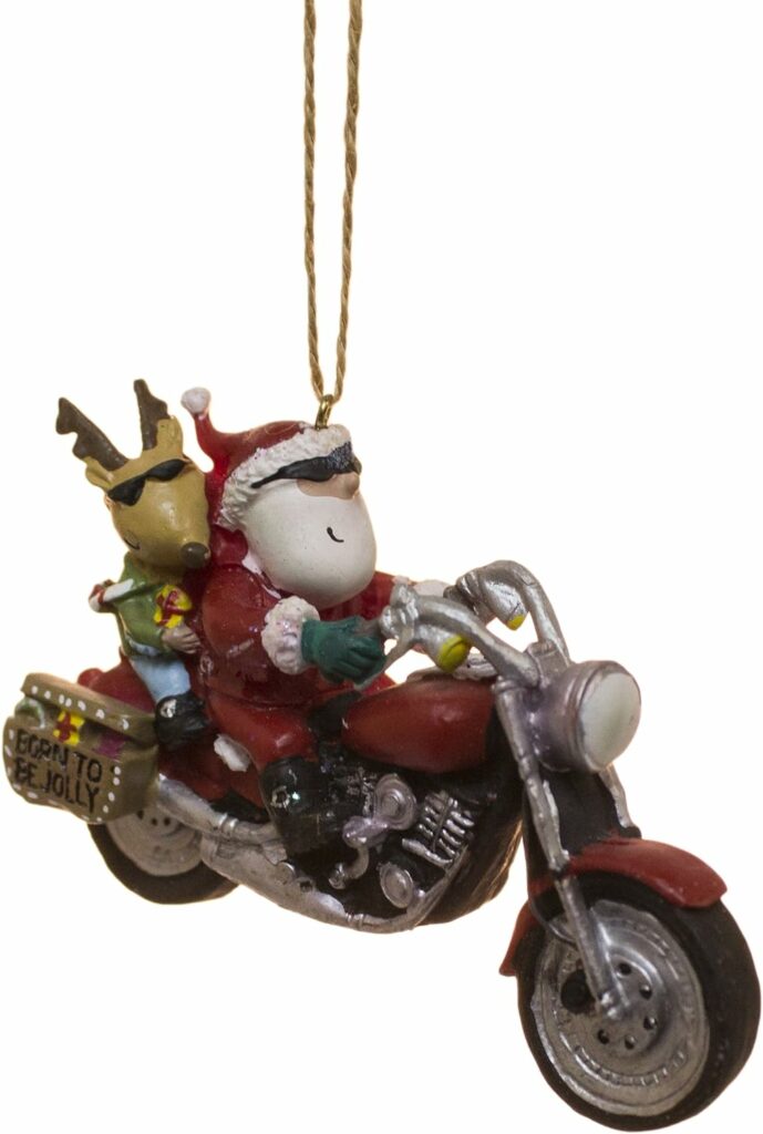 Motorcycle Christmas Tree Ornament