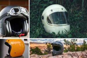 types of helmets to show the least restrictive helmet